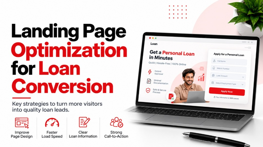Landing Page Optimization for Loan Conversion - AD Grow Media
