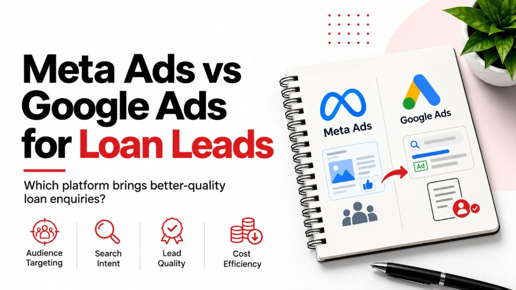 Meta Ads vs Google Ads for Loan Leads: Digital Marketing Agency Guide