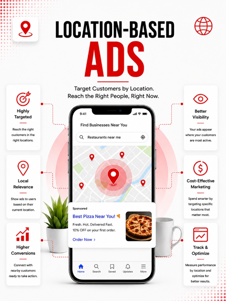 Location-Based Ads Screen